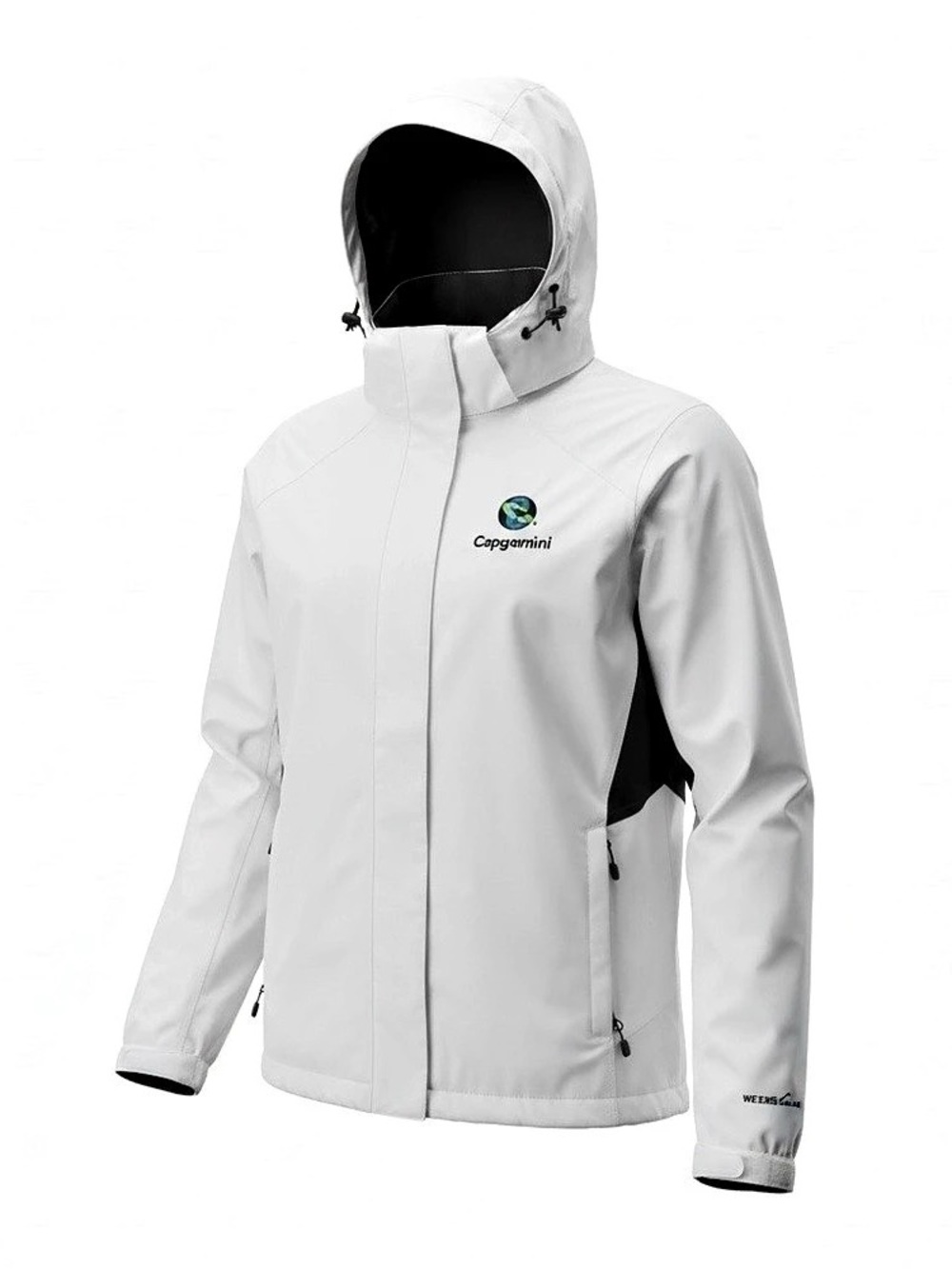 Eddie Bauer Women's WeatherEdge Jacket White Color Block Medium
